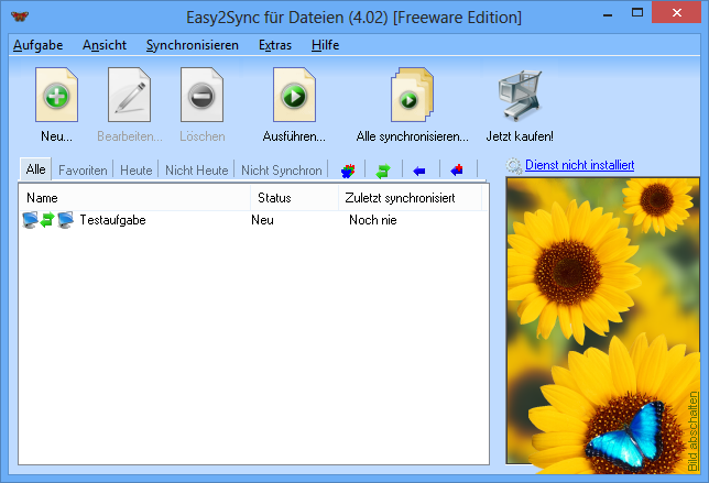 Easy2Sync fuer Dateien