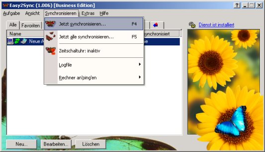 Easy2Sync screenshot