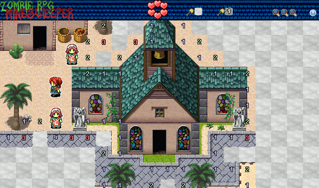 Zombie RPG Minesweeper